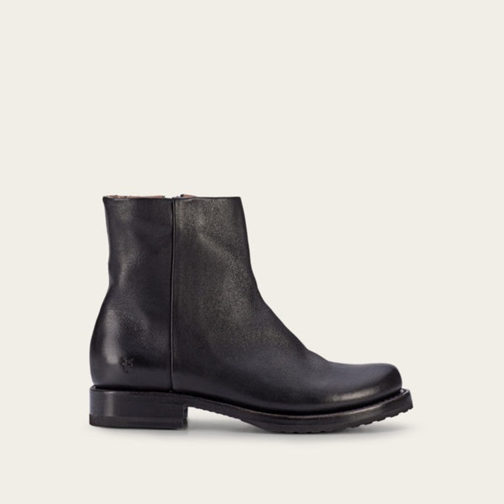 Frye Veronica Inside Zip Black Boots